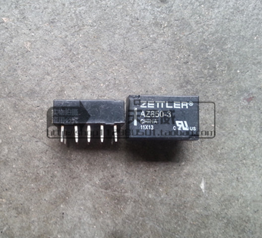 二手赛特勒继电器 ZETTLER AZ850-3V  10脚 