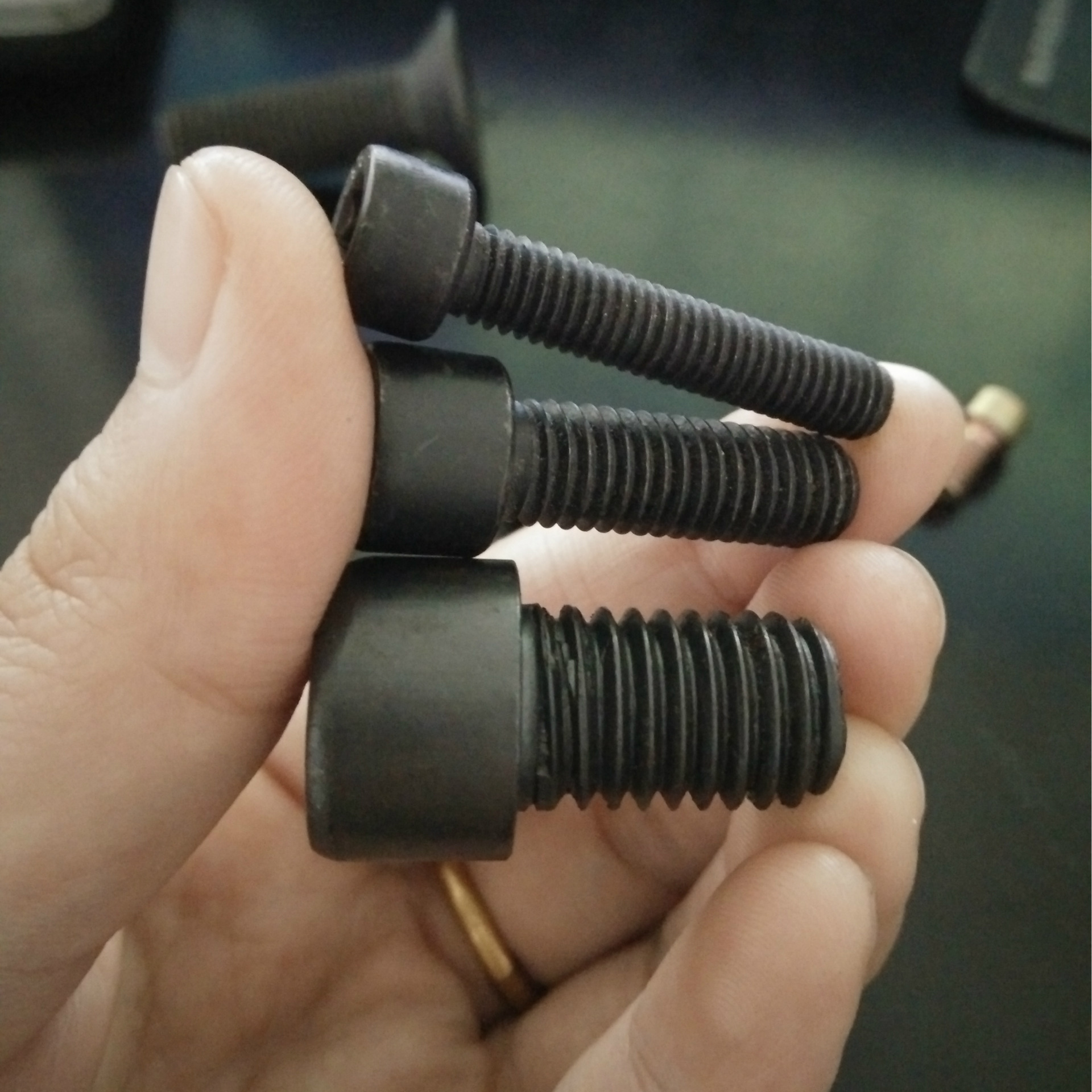 厂家供应 4.8发黑内六角螺丝 发兰内六角螺栓   杯头内六角