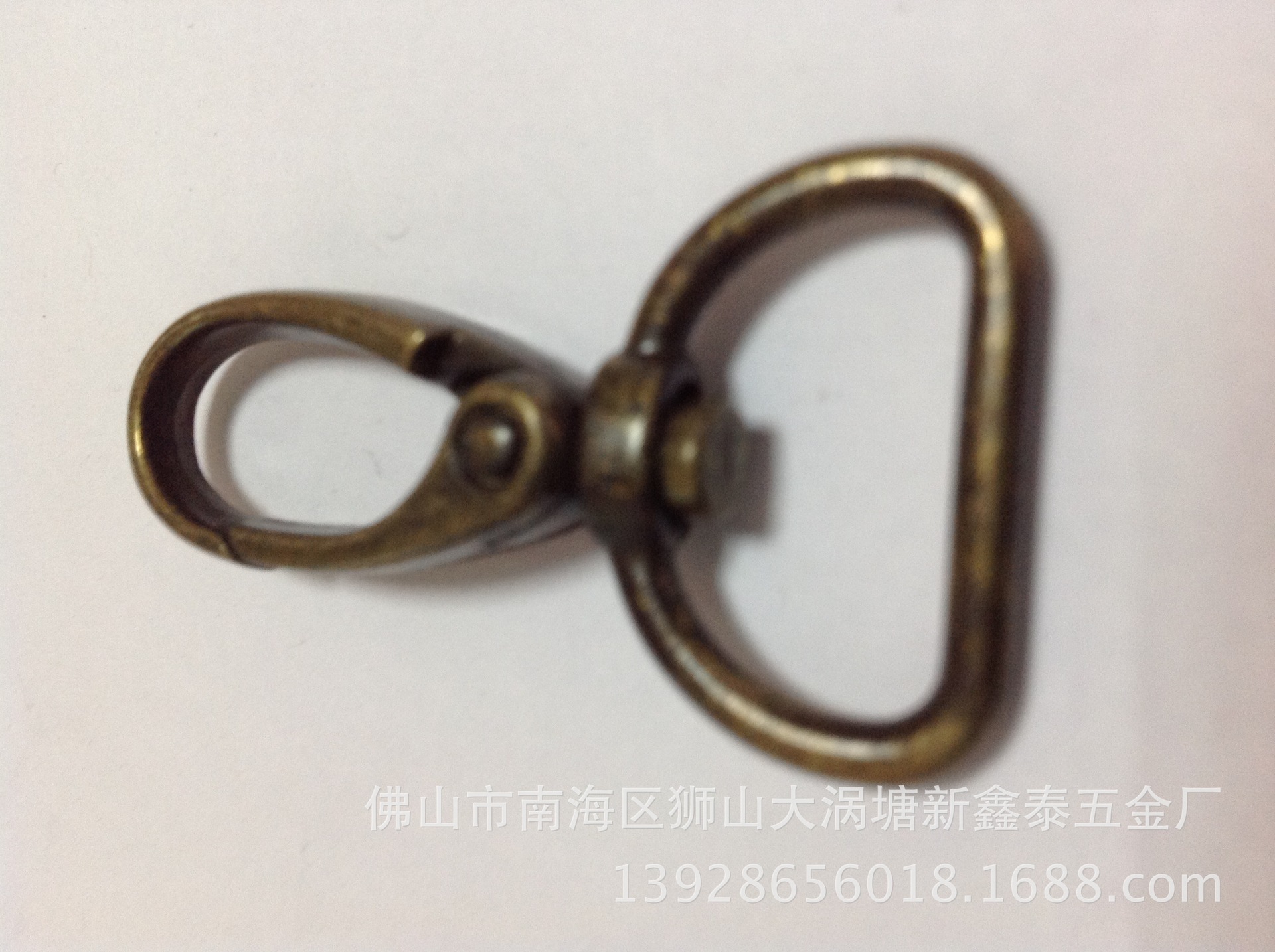 厂家直销锌合金榄扣 压铸钩扣 勾扣 服饰箱包五金配件 可定制