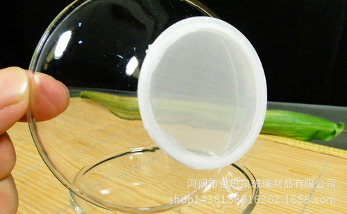 Manufacturer wholesales special glass tea drain base filter drain for fair cup tea strainer tea set accessories