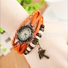 Fashionable retro umbrella, bracelet handmade, woven accessory for elementary school students, swiss watch, European style, Korean style