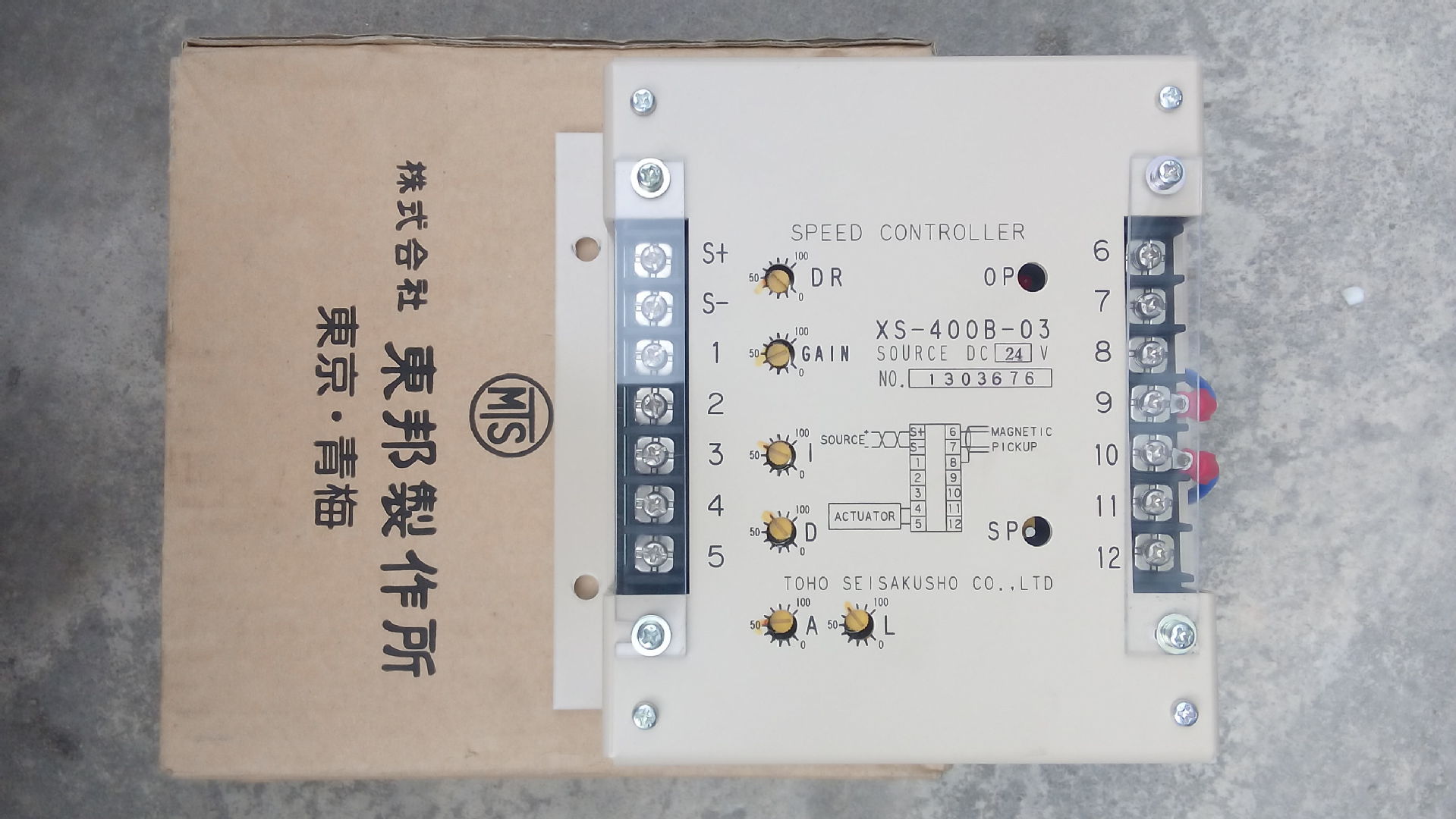 供应三菱S12R-PTA柴油发电机组日本东邦调速板XS-400B-03