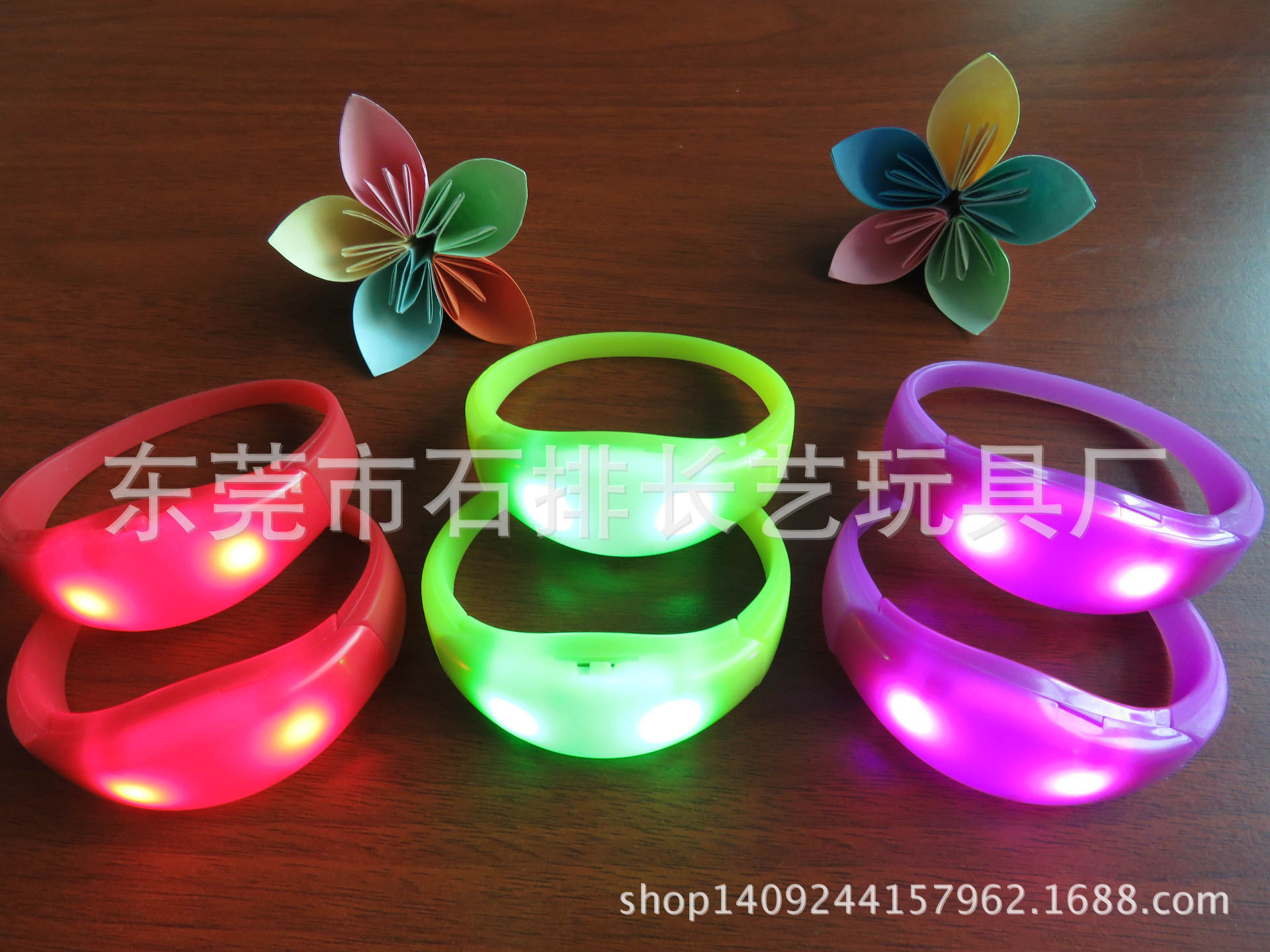 按键/声控/震动发光