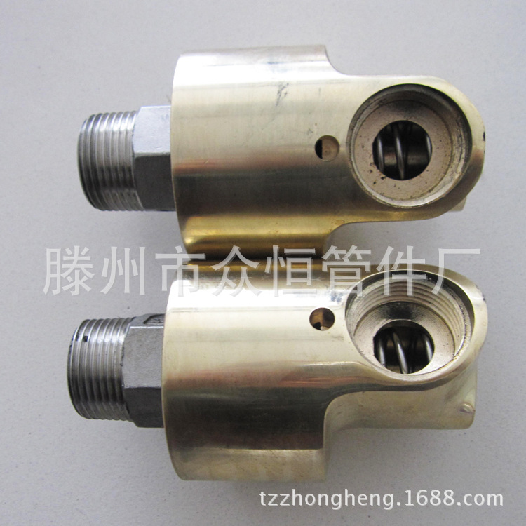 厂价促销HS-通水旋转接头 铜接头 货真价实 高压高温回转接头批发