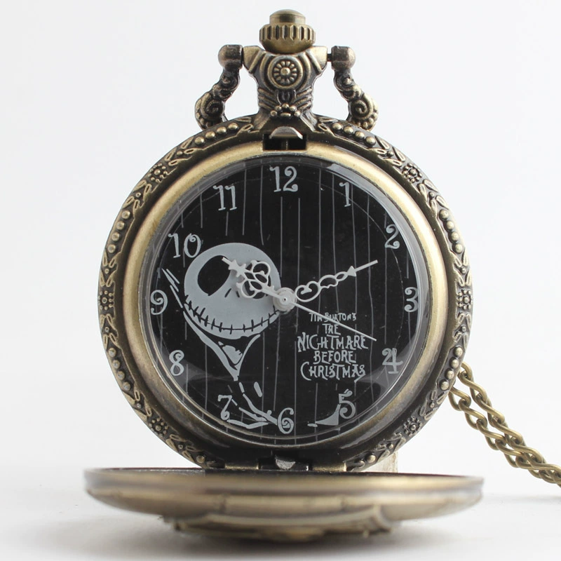 Classic retro Christmas pocket watch
