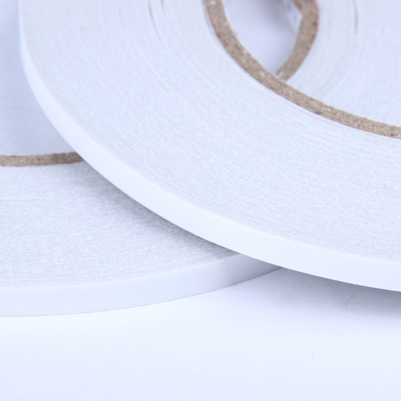 厂家直销棉纸环保胶 双面胶 热熔型胶带二面胶粘防护面罩海棉胶