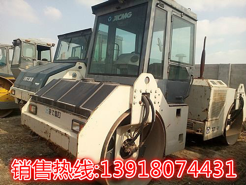 优质原版徐工12吨双钢轮震动压路机转让