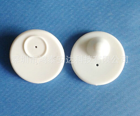 偏心圆超市防盗标签EAS 8.2MHZ服装防盗扣  服装店防盗扣