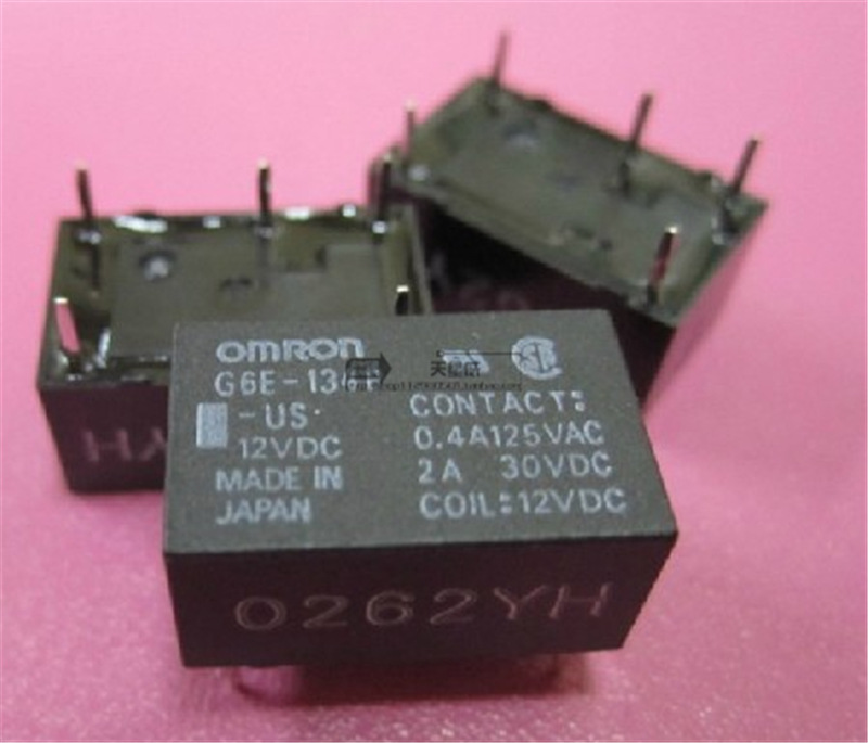全新原装现货继电器G6E-134P-US-12VDC G6E-134P-ST-US-DC12