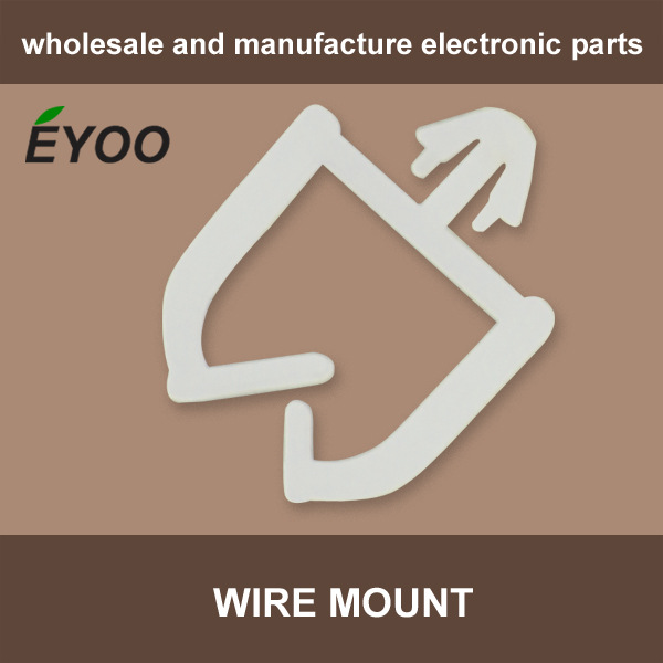 线夹 线扣 排线固定夹 尼龙 塑胶 塑料 PC板 线路板 电线固定座