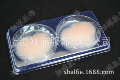 Shanghai factory Customized skin colour Flower Circular Heart silica gel fashion autohesion Sticker Chest paste