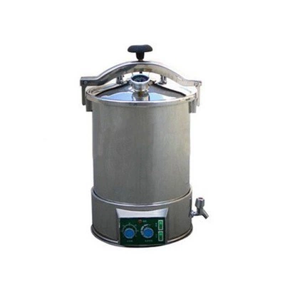 YX-24HDJ Оригинал YX-280D + Портативный паровой стерилизатор под давлением для быстрого открытия двери 24 л, автоматическое управление отключением воды