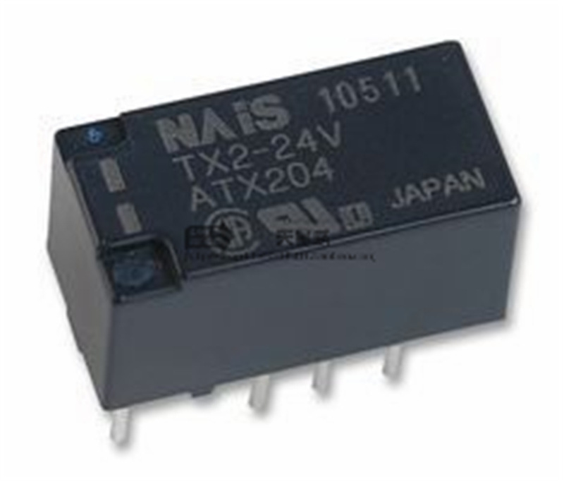 全新原装松下信号继电器TX2-24V ATX204 8脚/24V/2A/环保现货热卖