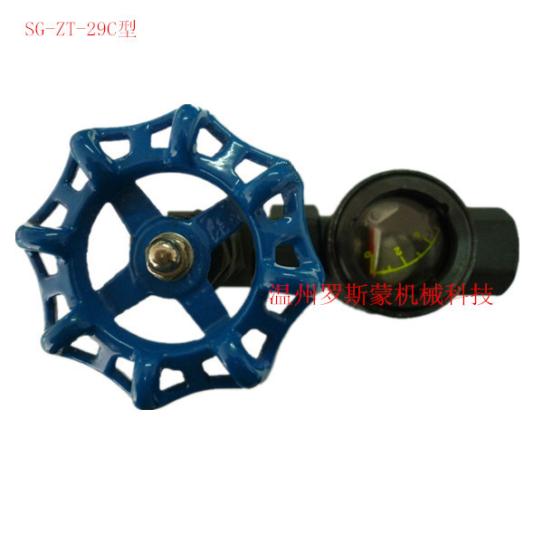 逆止式指示器带调节阀 SG-ZT-29C  WCB材质