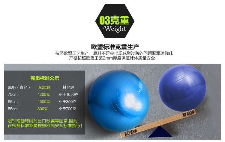 批發PVC健身球 瑜伽球