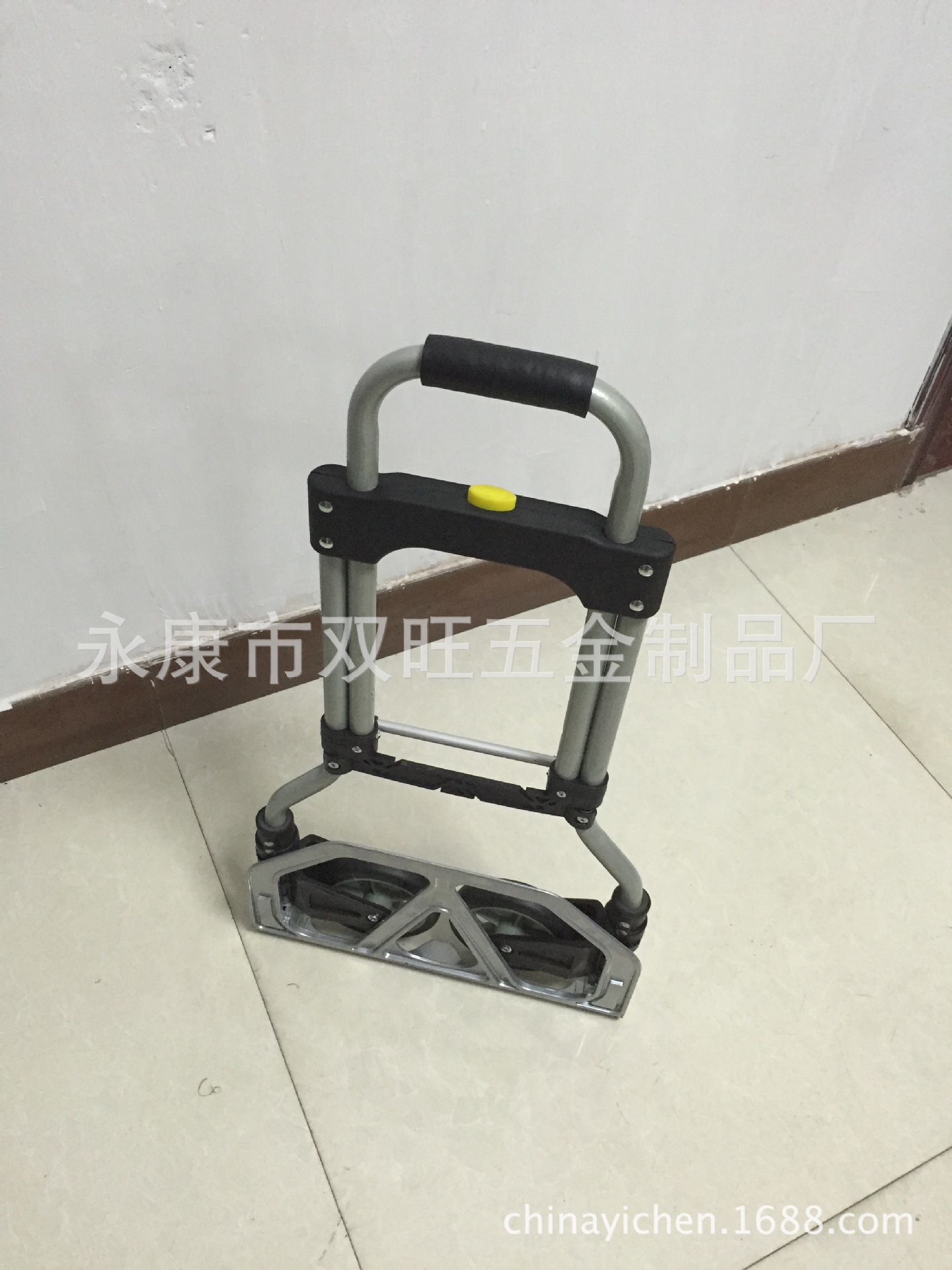 热卖铝合金行李车折叠手推车便捷手拉车托运