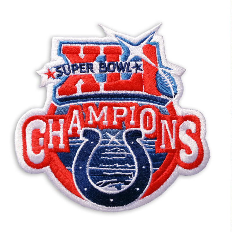 厂家供应各种类型电脑绣花章 服装辅料加工定制