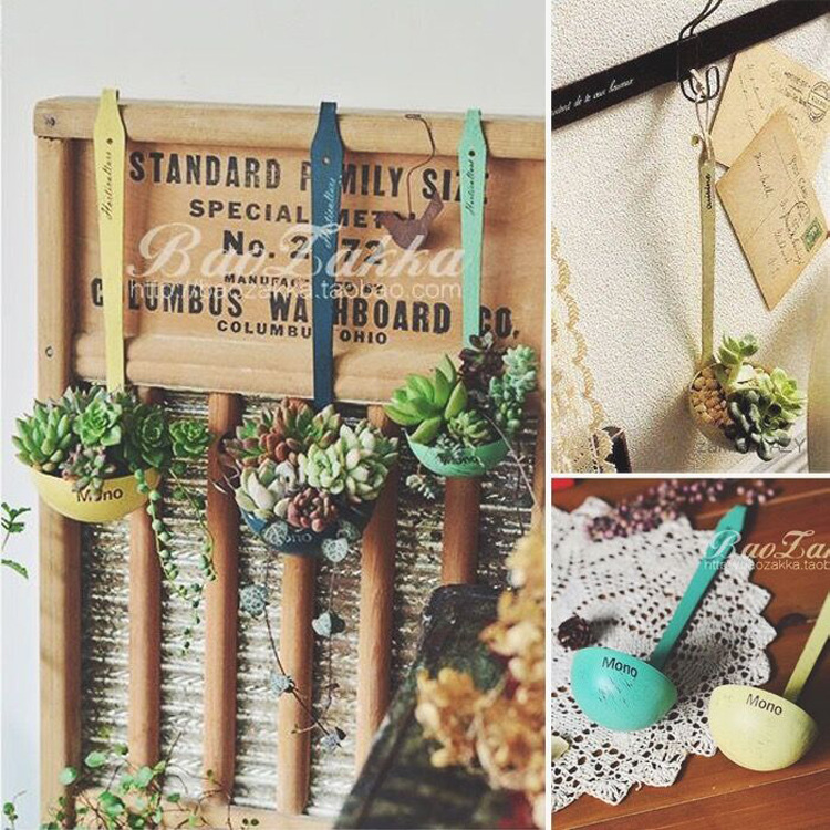 ZAKKA 식료품 수제 철 창조적 인 수프 스푼 고기 꽃 Ware 정원 원예 보내기 작은 철 새 브랜드 D14