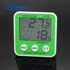 DC, thermo hygrometer, screen, electronic green thermometer indoor