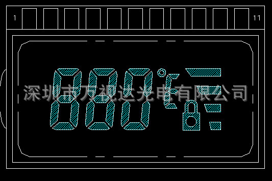 直发器LCD液晶屏