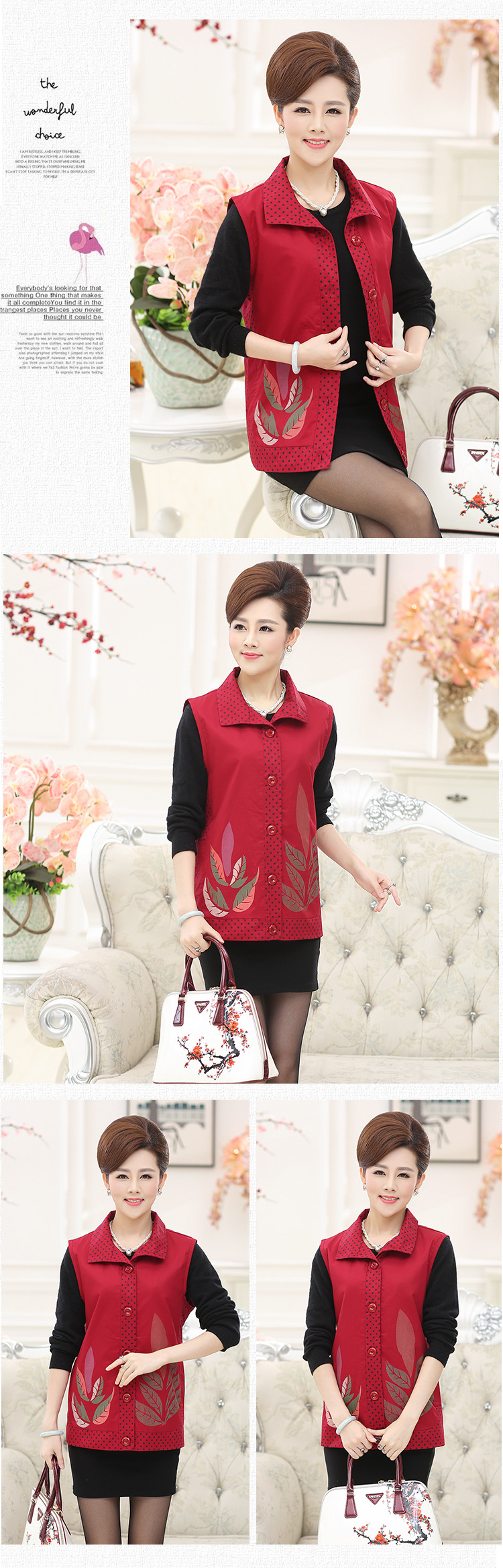 Gilet femme en Mélange de coton - Ref 3318424 Image 8