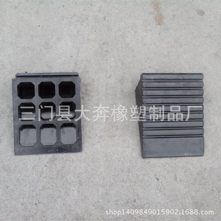 供应通用型路沿坡止退器(2和一） 橡胶车轮止退器   倒车垫挡车器