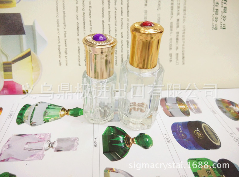 厂家供应F082-3ML走珠玻璃瓶 滚珠香水瓶批发 滚珠玻璃瓶