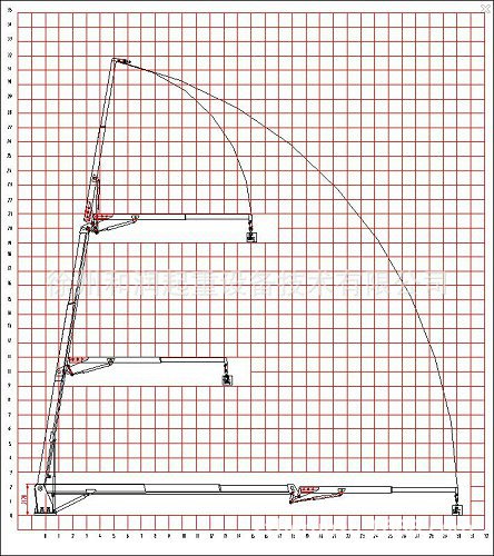 折叠臂船用起重机 港口吊 克令吊 船用吊机G500 船吊厂家