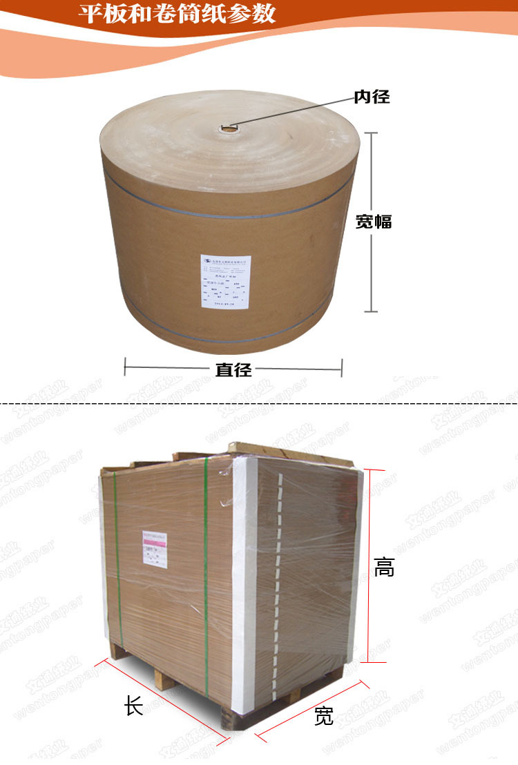 平板和卷筒参数
