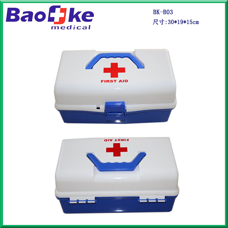 Three -layer plastic first -aid box PP PS first aid medicine box…