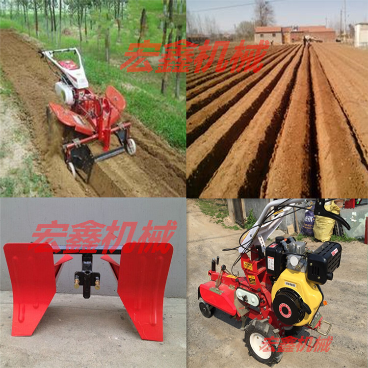 徐水县旋耕果园开沟培土机柴油电启动开沟机