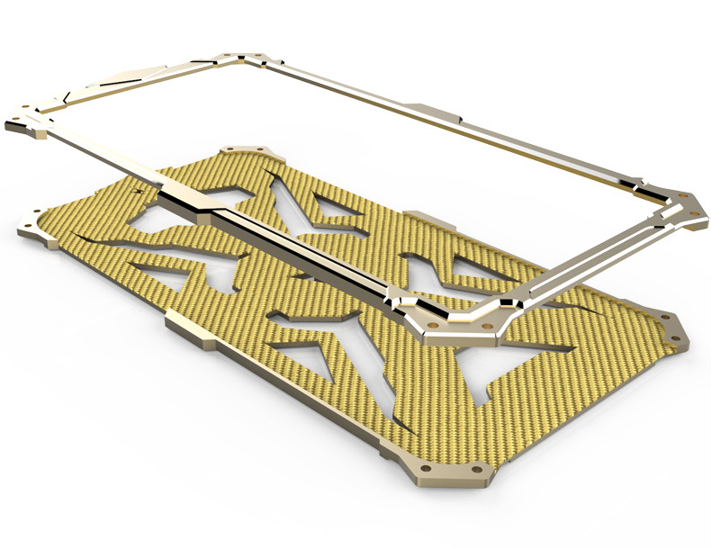 SIMON THOR Aviation Aluminum Alloy Shockproof Armor Metal Case Cover for Huawei Maimang 5| 4 |G7 Plus