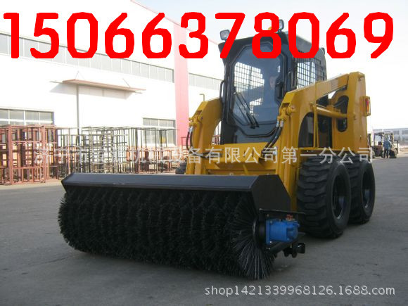 大马力毛刷扫雪机    清雪机厂家直销