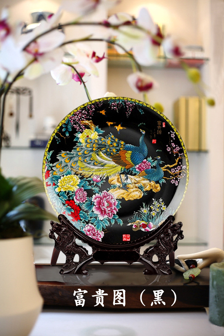 富贵图（黑）