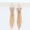 Long earrings, cards, pack, wholesale