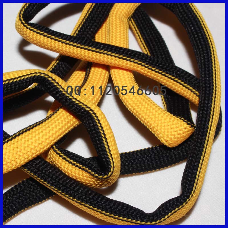 裕舜纺织定做各种高速双色绳 16针12MM双面空芯绳 颜色定做 