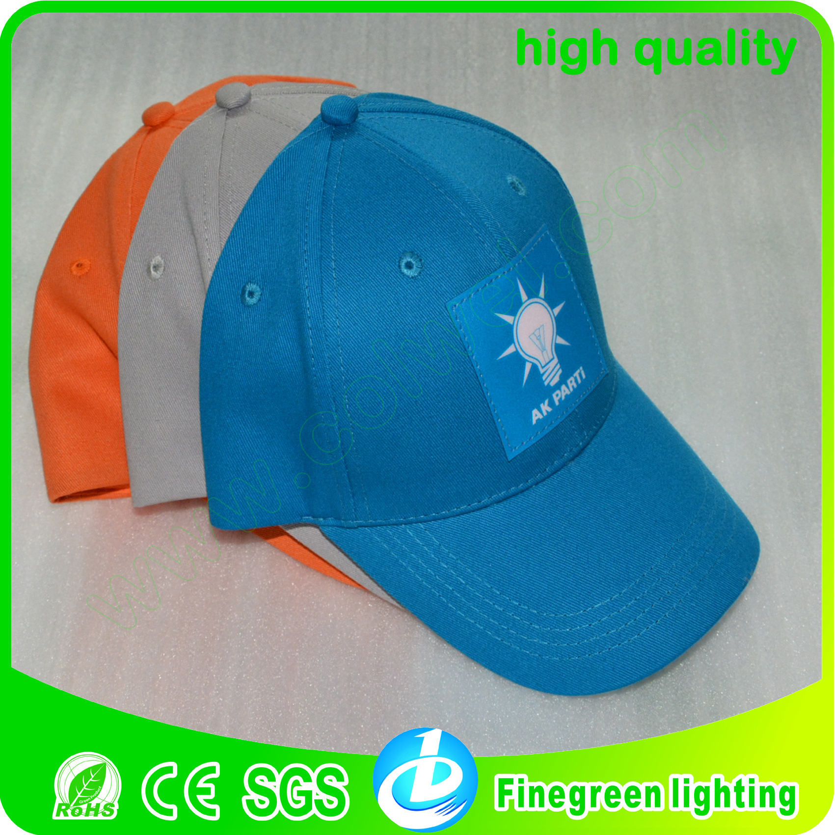 发光帽子 冷光帽子