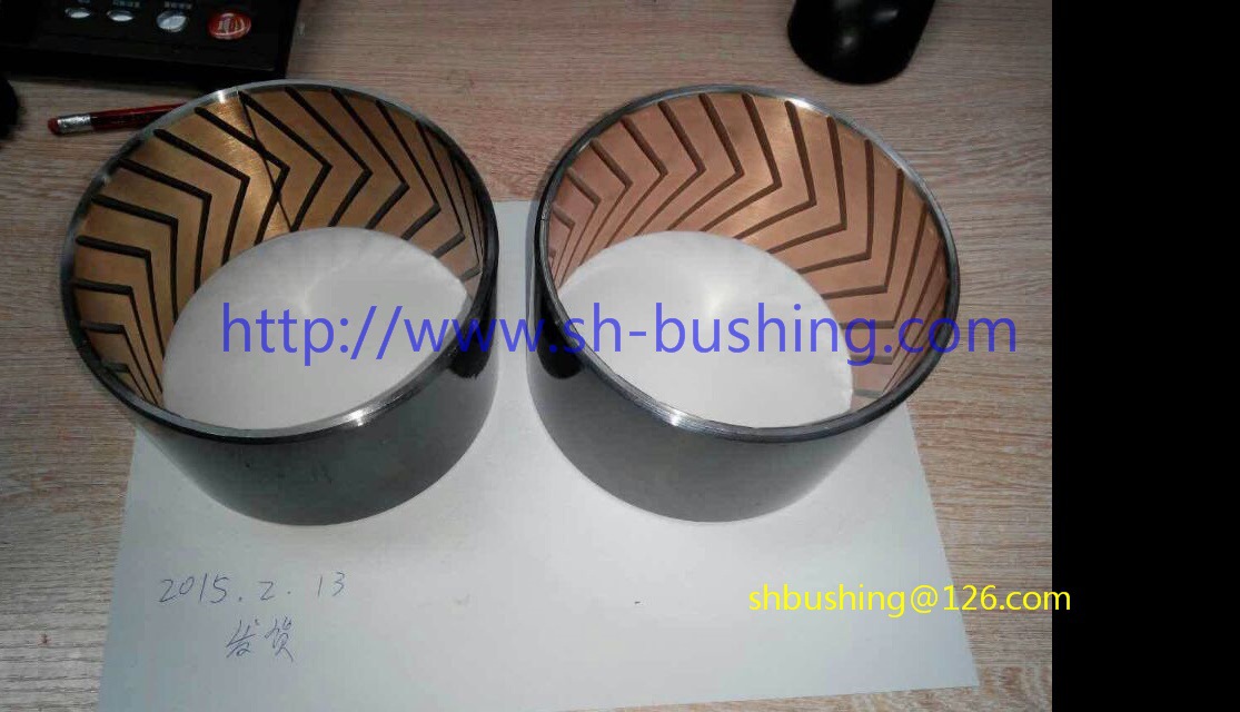 专业生产双金属平衡轴套，双金属衬套，三菱平衡轴套135*125*83
