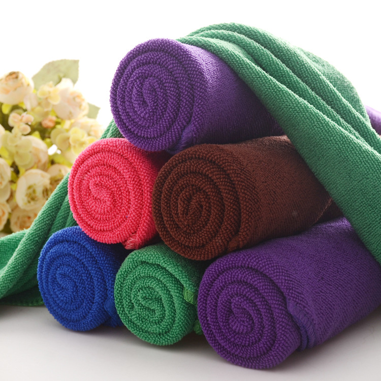 高阳毛巾批发市场纳米25*50洗车毛巾235g/㎡涤锦超细纤维毛巾|ru