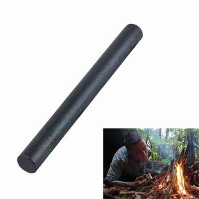 Outdoor camping Survival Flintstones Large solid Playing firebar 8 cm long,8 mm diameter