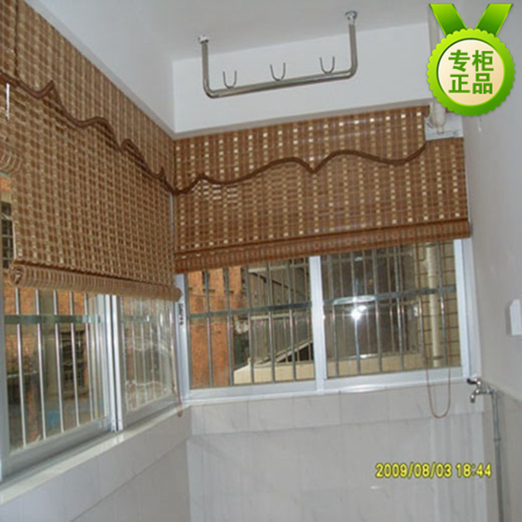High-grade bamboo improve air circulation heat insulation Bamboo roller blinds Rolling curtain Bamboo Bamboo Curtain direct deal Accessories included