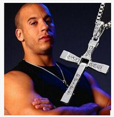 藍淘 好看 速度與激情7項鍊 男主角托雷多架項鍊吊墜 項鍊