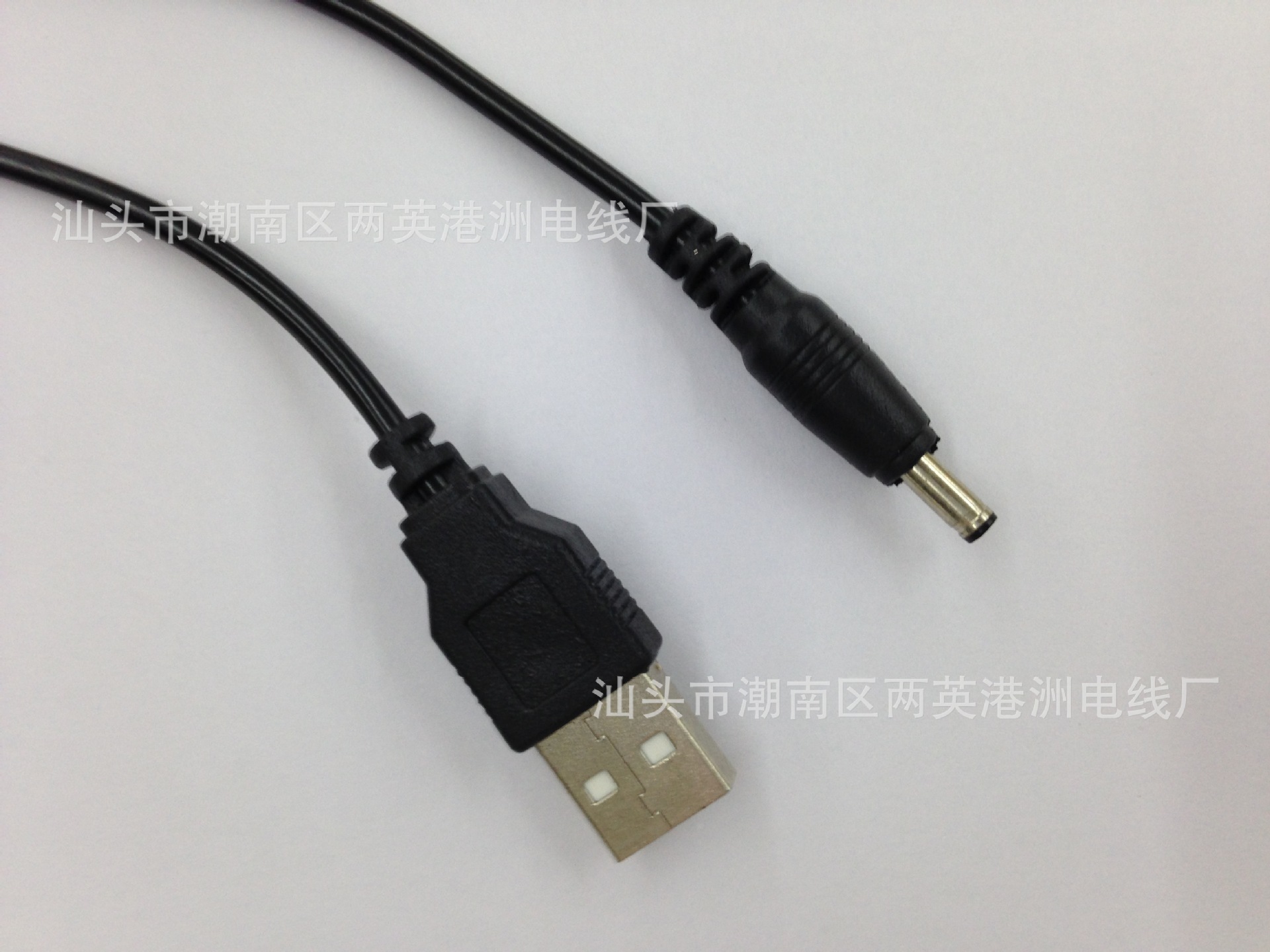 usb对35135公头线 dc适配器线 3.51.35连接线 双头USB电源线