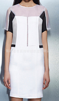 【企业集采】供应 涤氨三明治针织面料 3D空气层 太空棉针织布