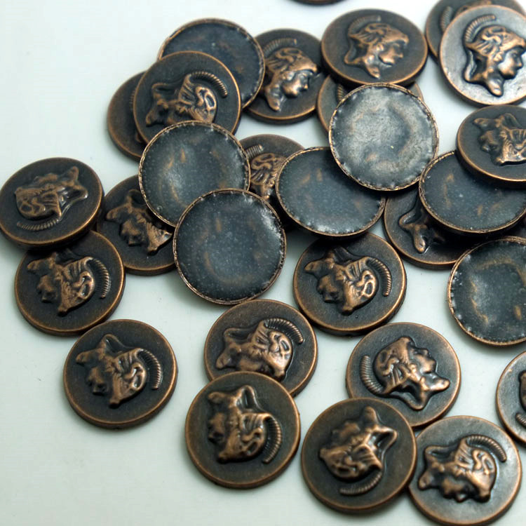 现货供应18mm美人头合金烫片烫钻\各类精美金属烫片烫图