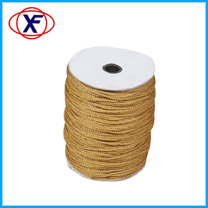 家用捆扎涤纶纸手袋编织绳加工定制 耐磨彩色旅行晾衣编织绳现货