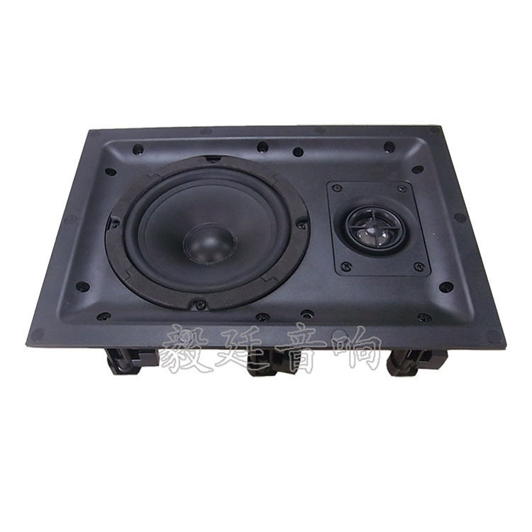 喇叭厂生产墙壁音箱喇叭 5.25寸8欧25W外磁全频2路倒挂式扬声器