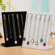 绒布L形项链展示架 手链架 首饰架 饰品展示架 欧式