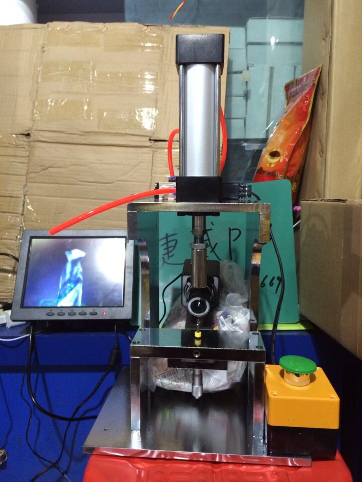 批发气动上套环机 深圳气动上环机 线路板钻咀气动上环机 包邮