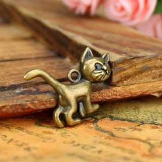合金配件30*24MM合金猫加菲猫复古材料DIY材料批发饰品配件XS